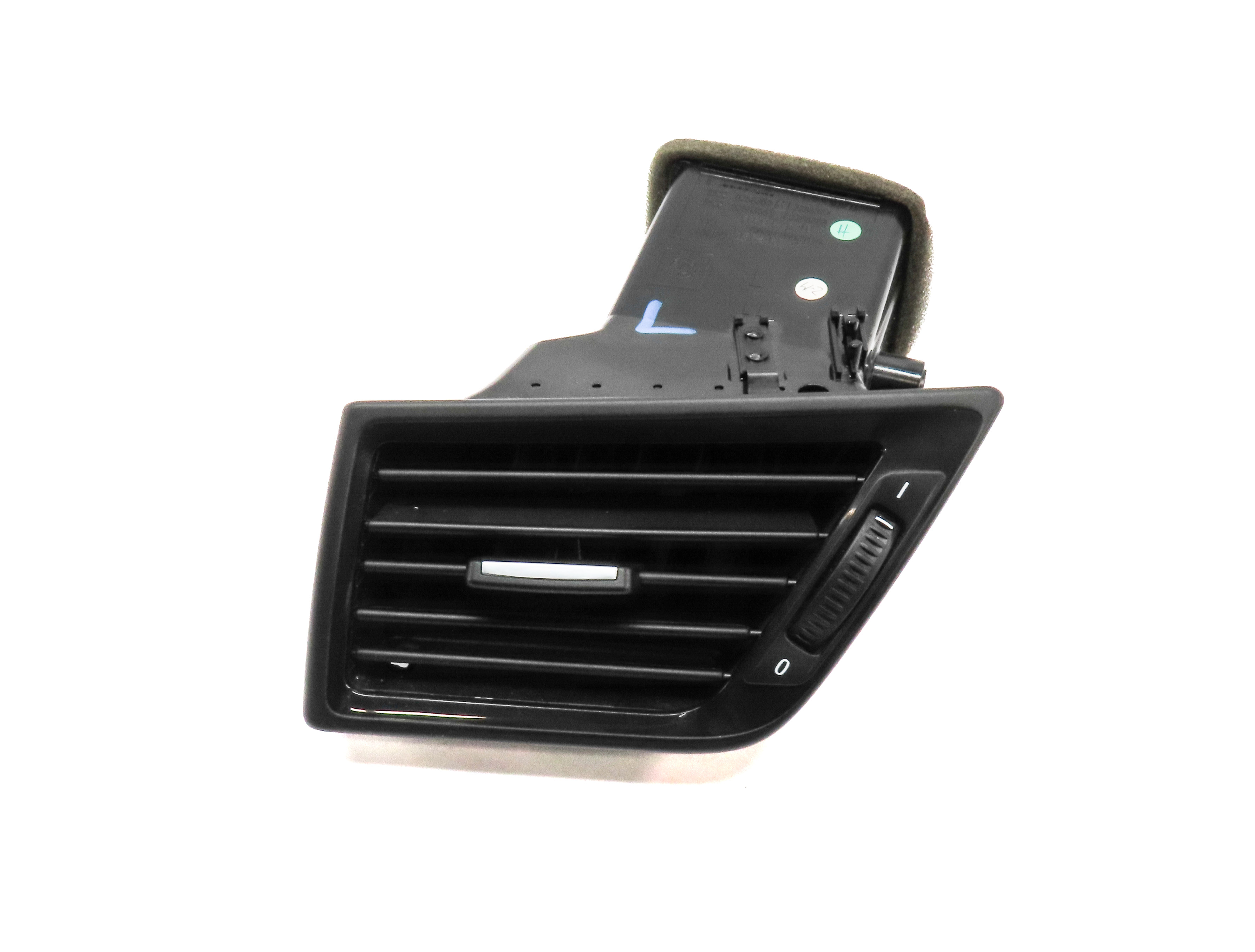 2014 BMW X1 (E84) FRONT LEFT DRIVER DASH HVAC A/C HEATER AIR VENT (BLACK) — exact item pictured